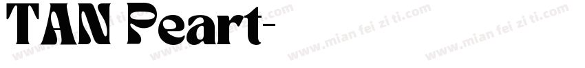 TAN Peart字体转换